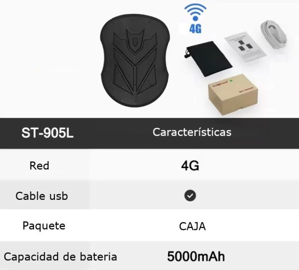 GPS ST905L 4G Portátil (magnético) - Imagen 4