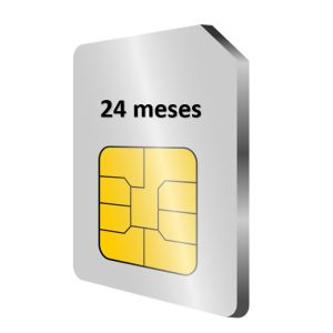 24 meses pack de datos red móvil 4G para GPS portátil