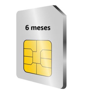 6 meses pack de datos red móvil 4G para GPS portátil